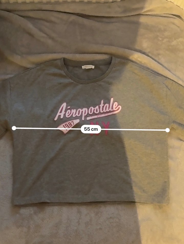 Aeropostale Oversize Crop Sweat - Görsel 4