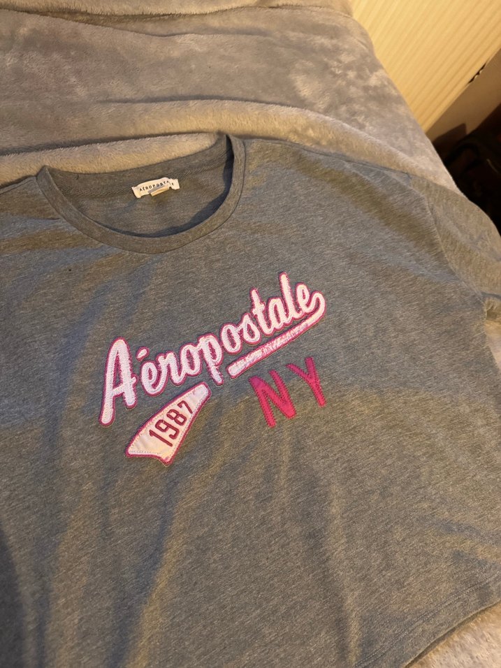 Aeropostale Oversize Crop Sweat - Görsel 2