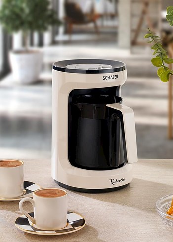 Krem Schafer Kahve Makinesi - Görsel 2