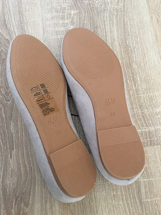 36 Beden H&m gri loafer