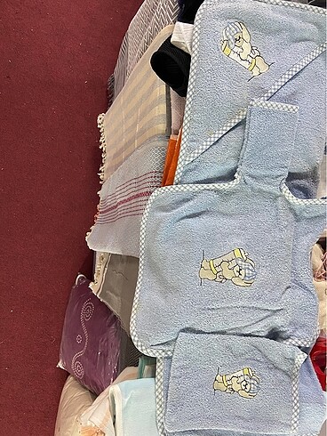 Kundak önlük seti (banyo havlusu) - Görsel 2