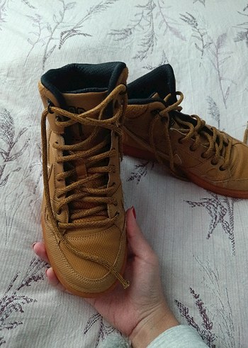 Kahverengi Bağcıklı kadın Spor Ayakkabısı - Görsel 2