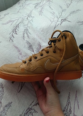 Kahverengi Bağcıklı kadın Spor Ayakkabısı - Görsel 3