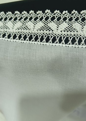 El İşçiliği Dantel İşlemeli Kumaş Kenarı - Görsel 3