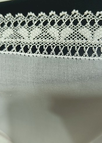 El İşçiliği Dantel İşlemeli Kumaş Kenarı - Görsel 4