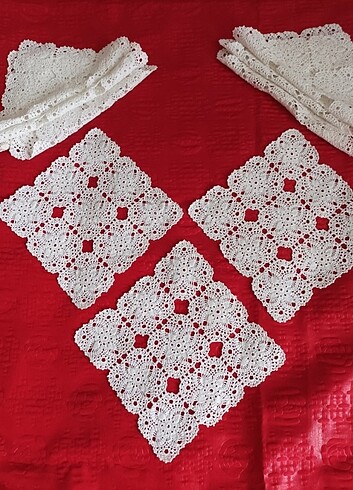 Dantel örtüler  - Görsel 5