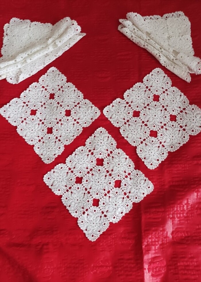 Dantel örtüler  - Görsel 3