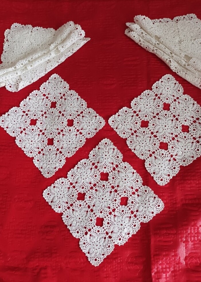 Dantel örtüler  - Görsel 5