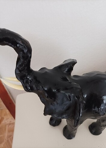 Ahşap deri şans fili  - Görsel 3