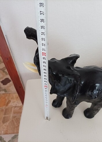 Ahşap deri şans fili  - Görsel 2