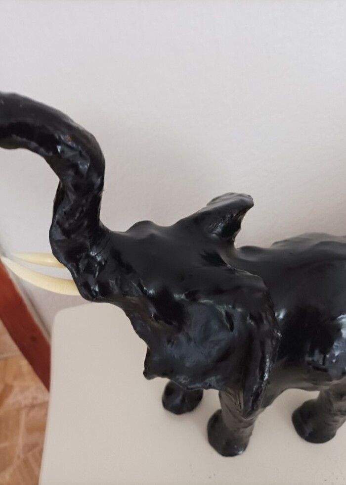 Ahşap deri şans fili  - Görsel 3