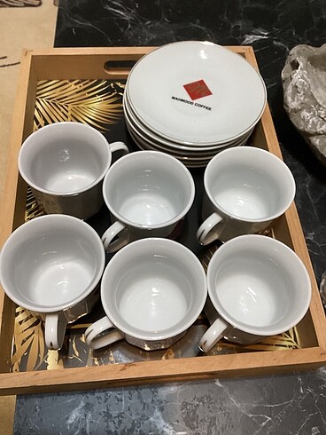 Porselen çay fincan takımı - Görsel 5