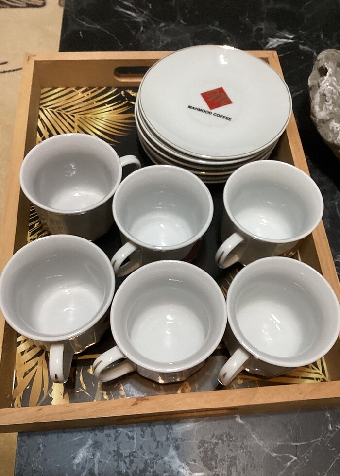 Porselen çay fincan takımı - Görsel 5