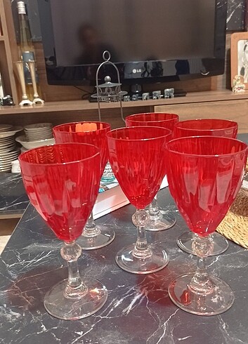 Paşabahçe diamond kadeh - Görsel 5