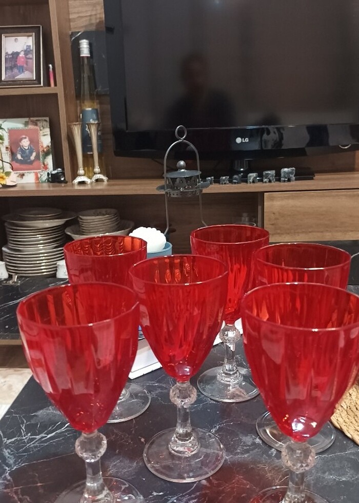 Paşabahçe diamond kadeh - Görsel 4