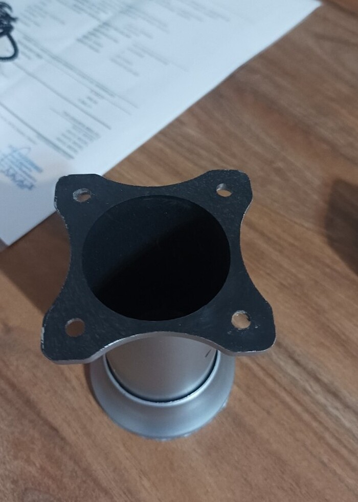 Gri mobilya ayağı 4 adet - Görsel 2