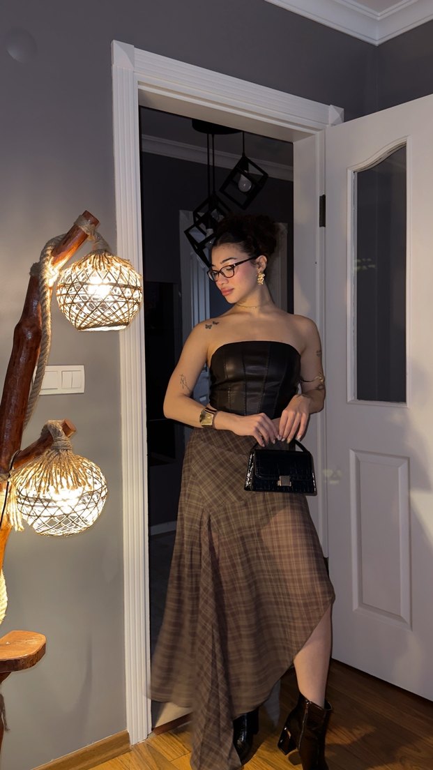 Ekose etek - Görsel 4