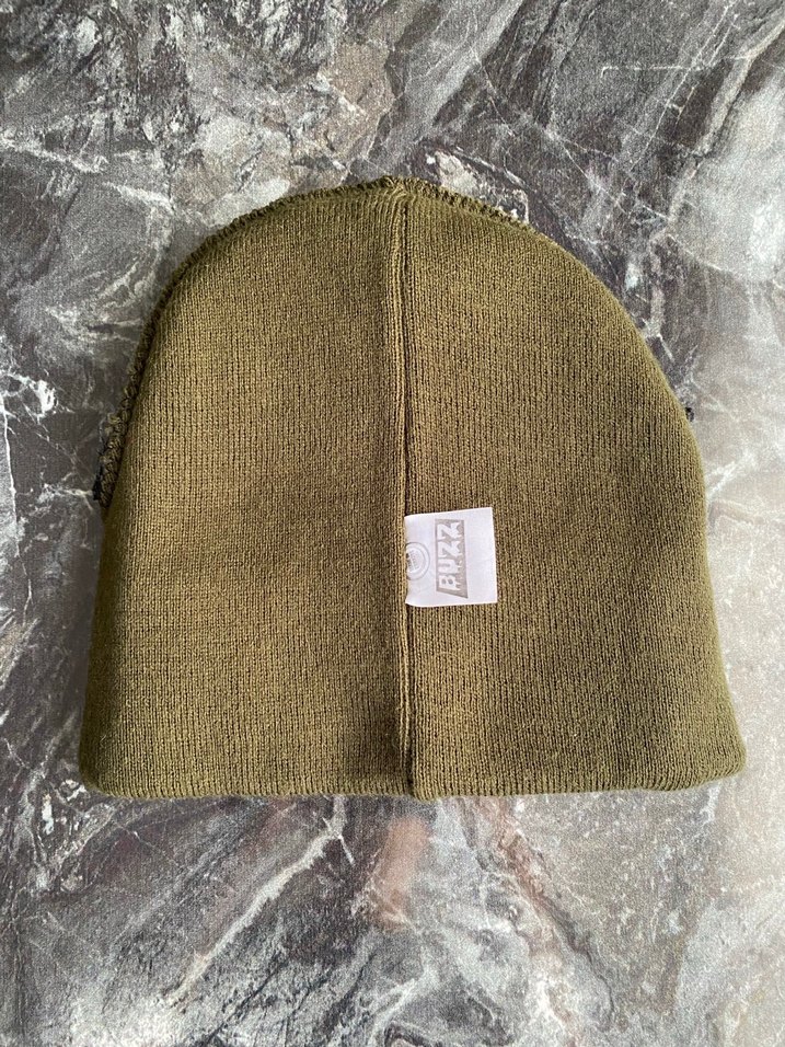 Kadın Bej Örgü Yün Bere - Görsel 3