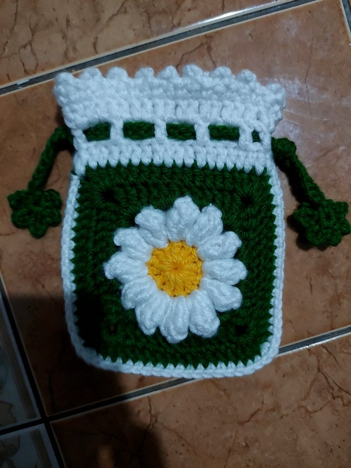 El Yapımı  Örgü Çiçek Buketi battaniye - Görsel 5