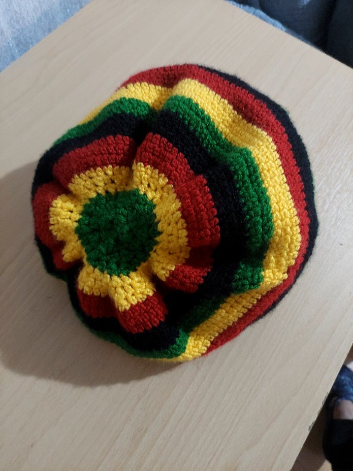 Renkli Örgü Kadın Bere - Görsel 2