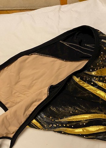 Altın Desenli Siyah i Mayo SIFIR ürün yeni tasarim - Görsel 3