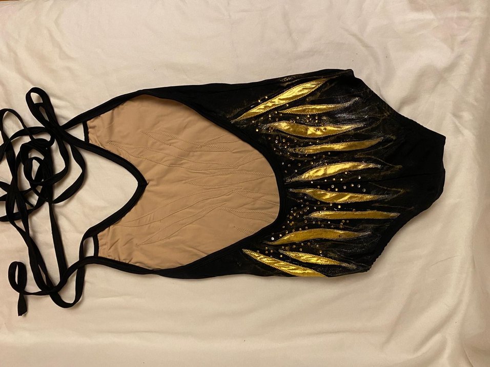 Altın Desenli Siyah i Mayo SIFIR ürün yeni tasarim - Görsel 2