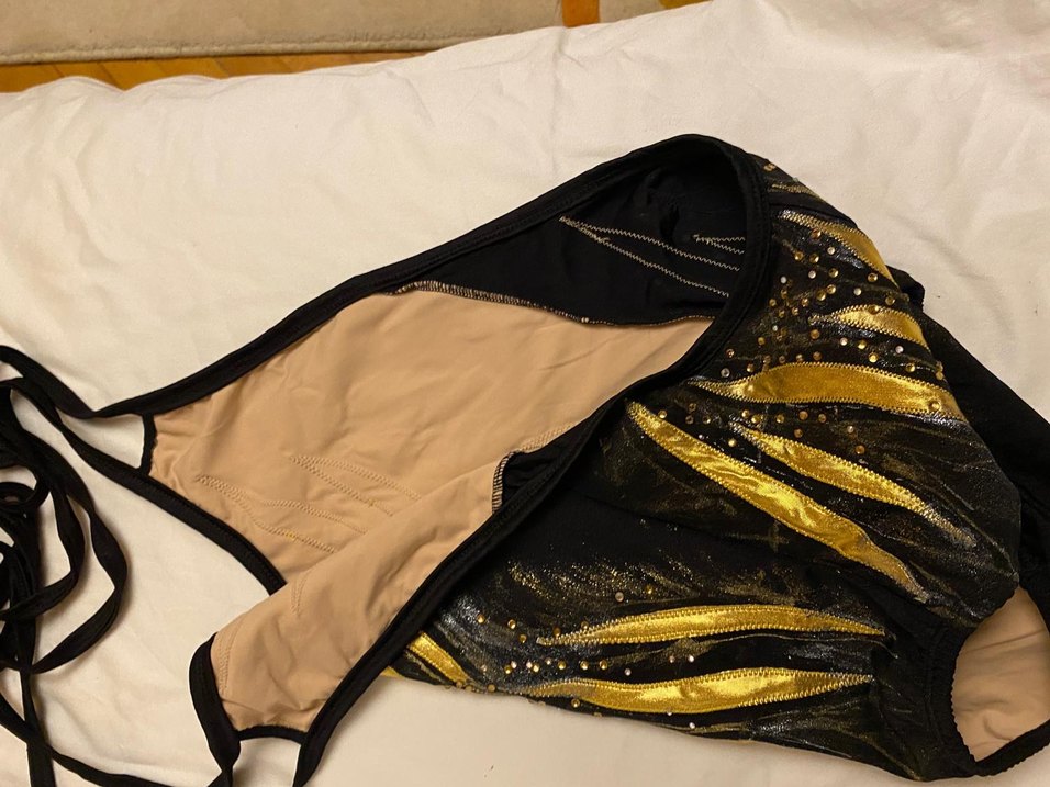 Altın Desenli Siyah i Mayo SIFIR ürün yeni tasarim - Görsel 3