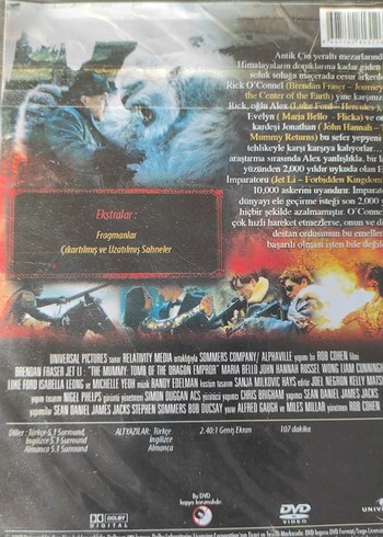 Ejder İmparatoru'nun Mezarı - Mumyalar CD - Görsel 2