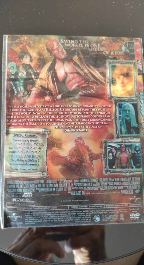 Hellboy II Orijinal Film DVD - Görsel 2