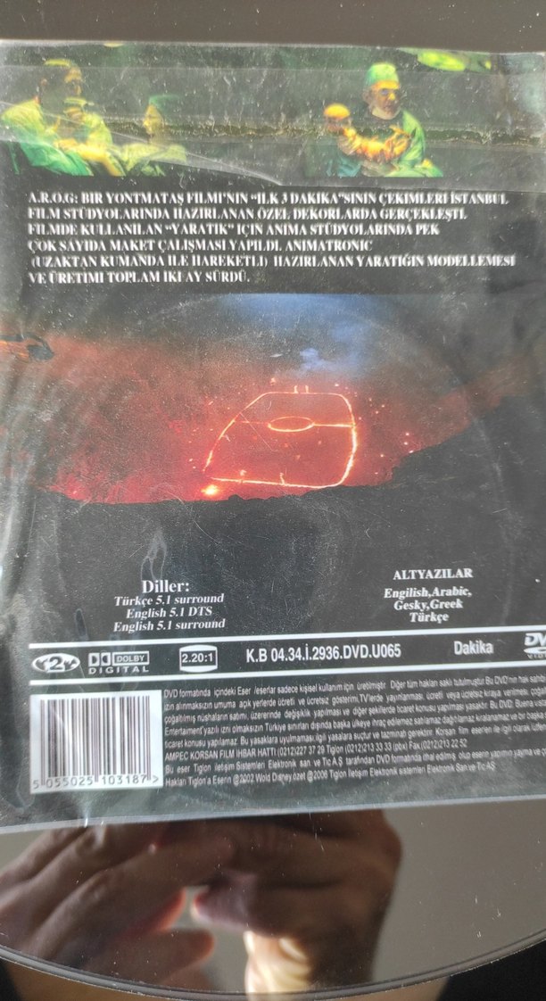 A.R.O.G. Film DVD - Görsel 2