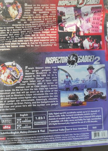 Inspector Gadget 2 - Suçla Mücadele Kitabı - Görsel 2