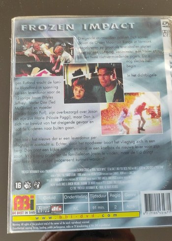 Buz Fırtınası Türkçe Dublaj DVD - Görsel 2