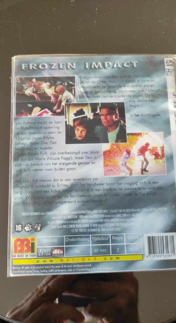 Buz Fırtınası Türkçe Dublaj DVD - Görsel 2