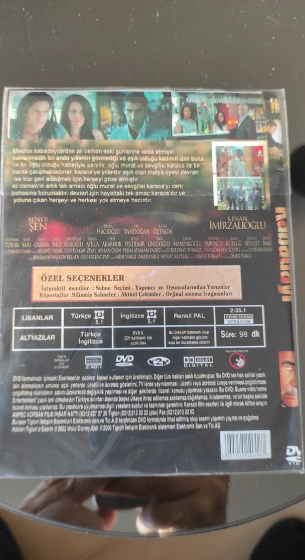 Kabadayı Film Müzik Kaseti - Görsel 2