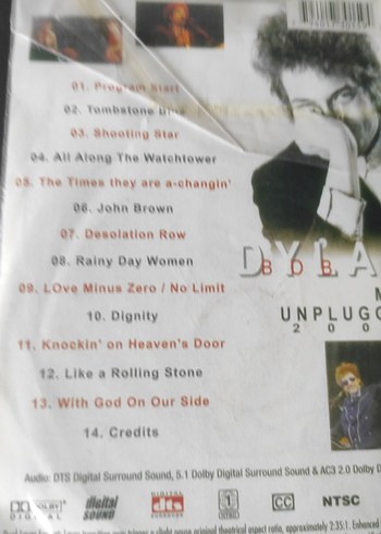 Bob Dylan MTV Unplugged 2004 Albümü - Görsel 2
