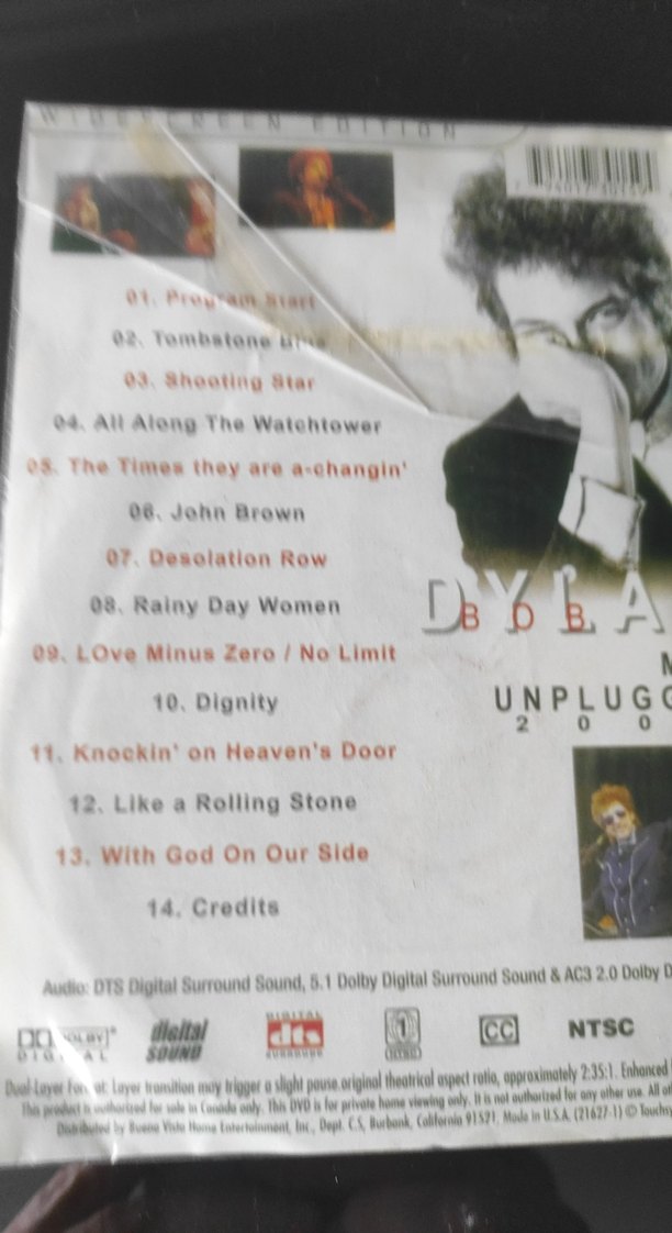 Bob Dylan MTV Unplugged 2004 Albümü - Görsel 2