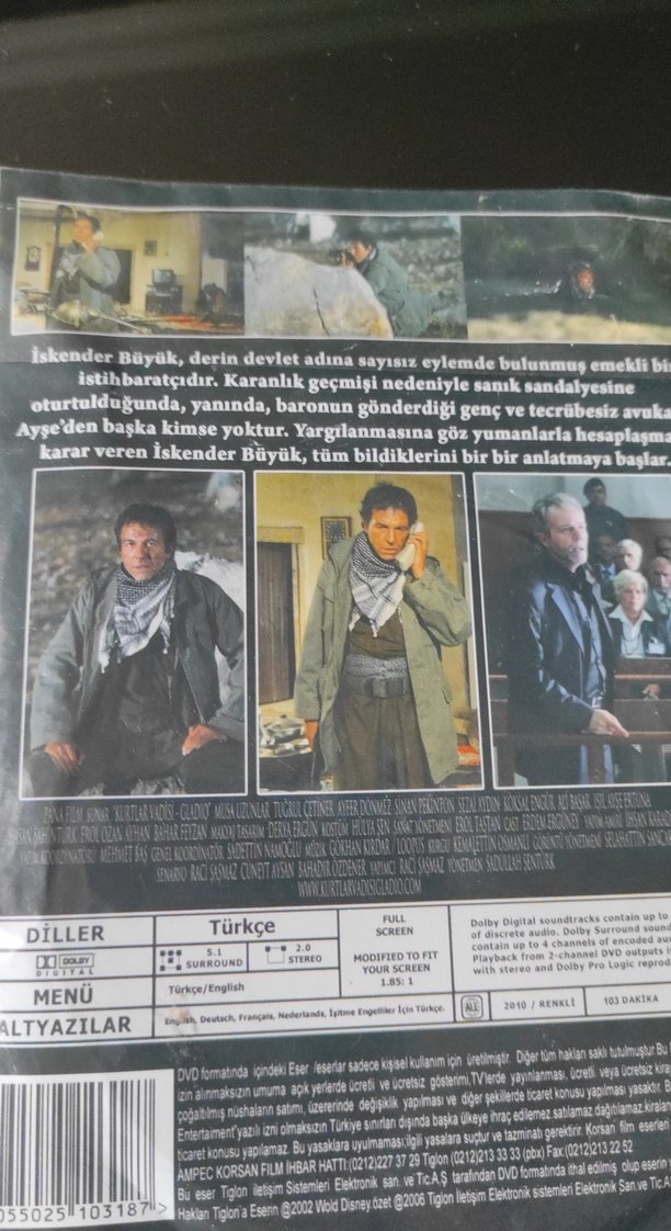 Kurtlar Vadisi Gladio Orijinal CD - Görsel 2