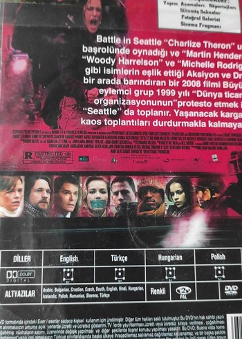 Battle in Seattle - Türkçe Dublaj DVD - Görsel 2