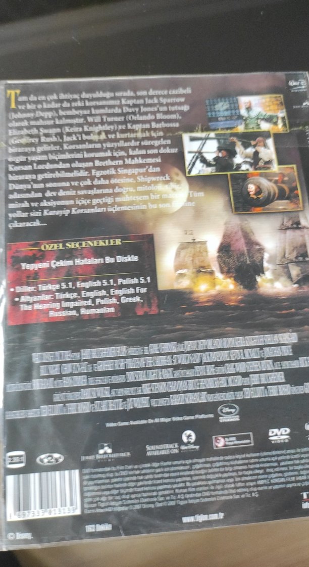 Karayip Korsanları: Dünyanın Sonu DVD - Görsel 2