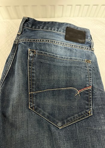 Erkek Koyu Mavi Denim Günlük Kot Pantolon - Görsel 3