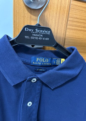 Lacivert Kısa Kollu Polo Tişört - Görsel 2