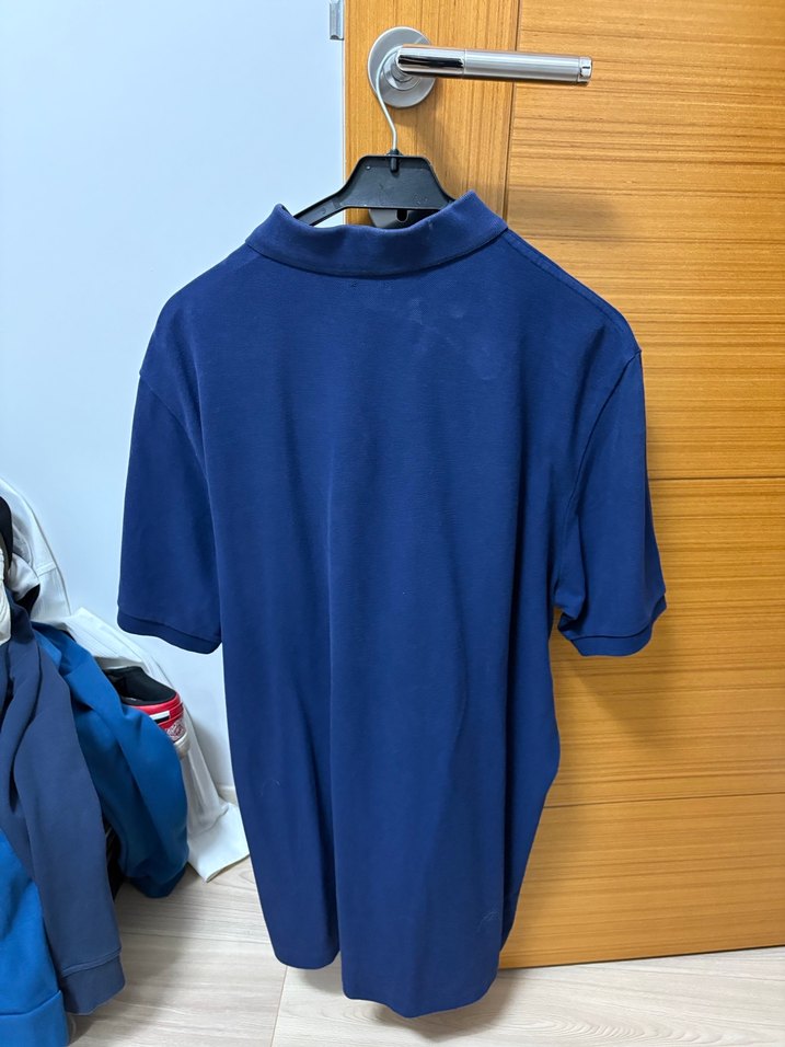 Lacivert Kısa Kollu Polo Tişört - Görsel 3