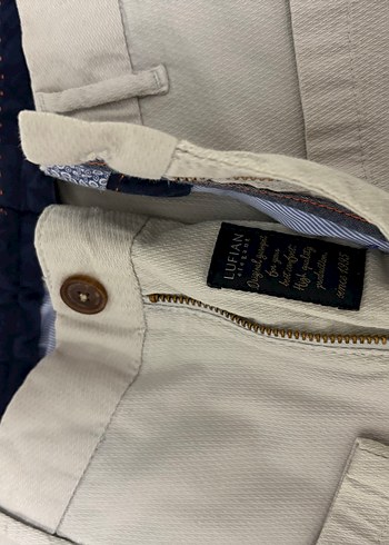 Gri Regular Fit Pamuklu Erkek Pantolon - Görsel 2