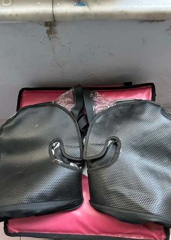 Siyah motorsiklet el koruyucu - Görsel 3