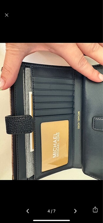  Beden Michael Kors cüzdan çanta