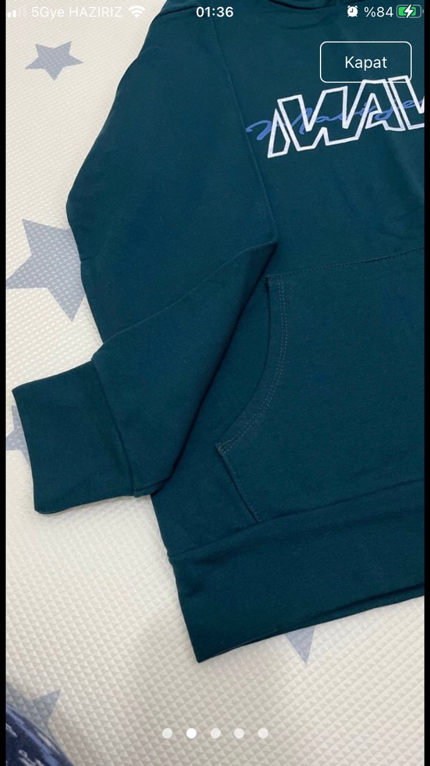 Kapüşonlu Loose Fit Kadın - Erkek Sweatshirt - Görsel 2