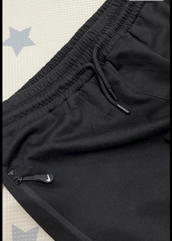 Nike Siyah Fermuarlı Rahat Kesim Erkek Eşofman - Görsel 7