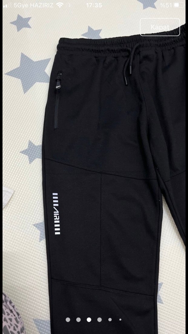 Nike Siyah Fermuarlı Rahat Kesim Erkek Eşofman - Görsel 3