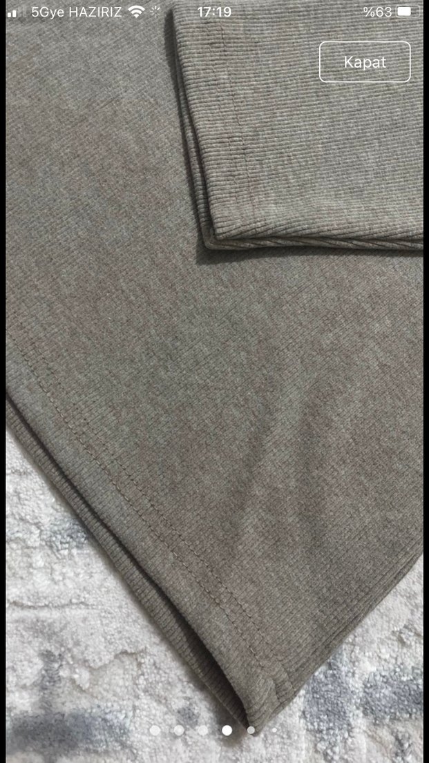 Gri Erkek Uzun Kollu Sweatshirt - Görsel 4