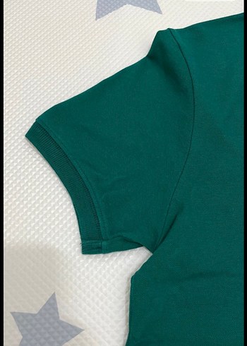 Erkek Yeşil Kısa Kollu Polo Tişört - Görsel 2